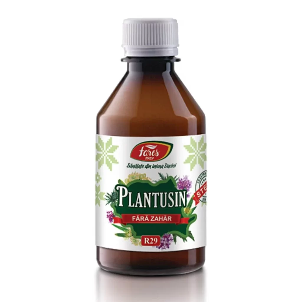 Plantusin Sirop fara zahar (R29) 250ml Fares