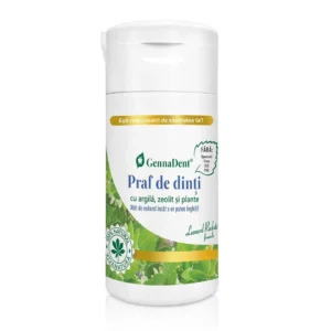 Praf de dinti cu argila, zeolit si plante 75g Vivanatura