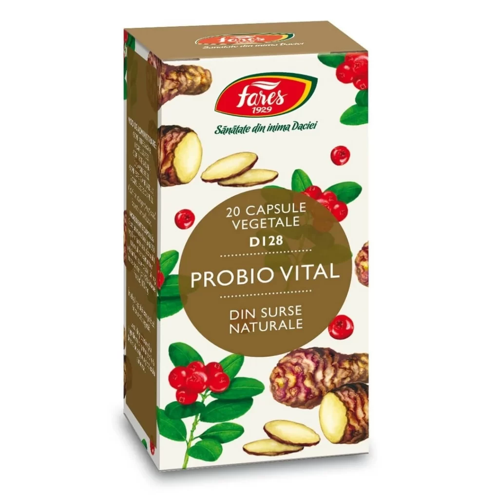 Probio Vital D128 20 cp Fares