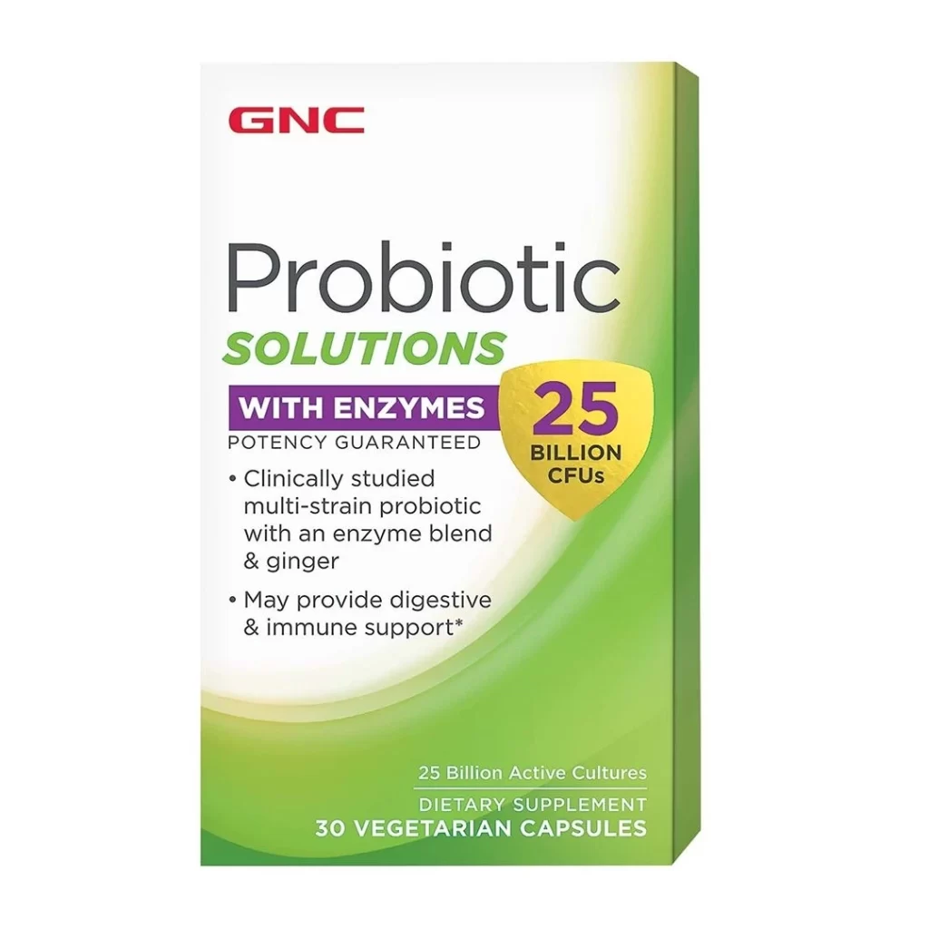 Probiotic cu Enzime Digestive 25 Miliarde CFU 30 cp GNC