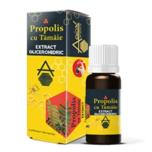 Propolis glicerohidric cu Tamaie 30 ml Apicolscience