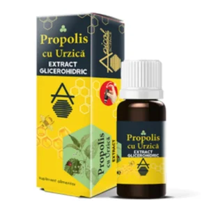 Propolis glicerohidric cu Urzica 30 ml Apicolscience