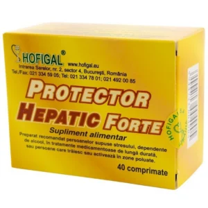 Protector Hepatic Forte 40 cp Hofigal