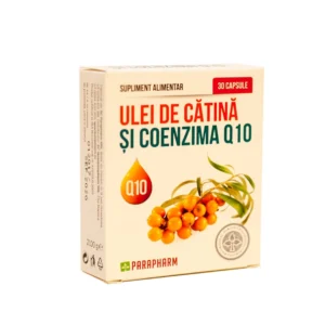 Ulei de Catina + Coenzima Q10 30 cp  Parapharm