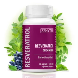 Resveratrol cu Seleniu 30 cp Zenyth