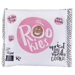 Cookie cu caise si vanilie Bio 40g Rookies