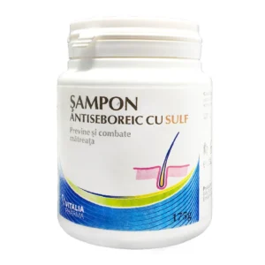 Sampon antiseboreic cu sulf 175 g Vitalia Pharm