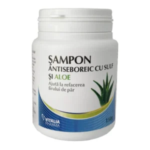 Sampon antiseboreic cu sulf si aloe 150g Viva Pharma