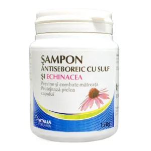 Sampon antiseboreic cu sulf si echinacea 150 g Vitalia Pharm