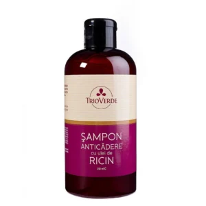 Sampon Anticadere cu ulei de Ricin virgin organic 250ml Trioverde
