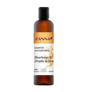 Sampon antiseboreic cu bicarbonat si drojdie de bere 250ml Zanna