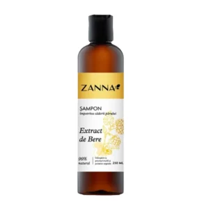 Sampon impotriva caderii parului cu extract de bere 250ml Zanna