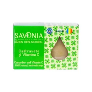Sapun cu castravete si vitamina C 90g Savonia