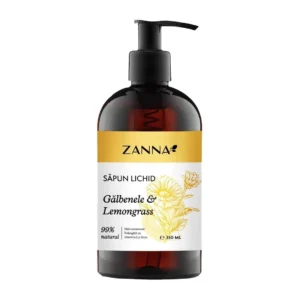 Sapun lichid cu galbenele si lemongrass 350ml Zanna