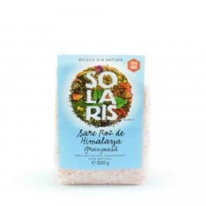 Sare roz de Himalaya grunjoasa 500g Solaris