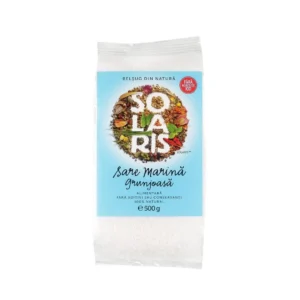 Sare marina grunjoasa 500g Solaris