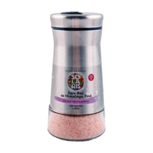 Sare roz fina de Himalaya in solnita reutilizabila 100g Solaris