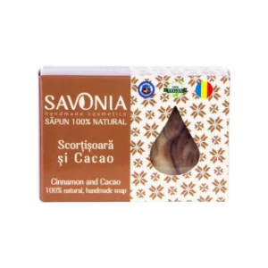 Sapun cu scortisoara si cacao 90g Savonia