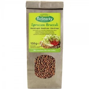 Seminte de Brocoli pentru germinat BIO 150 g Rapunzel