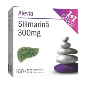 Silimarina 300 mg 50 cp + 50 cp Alevia