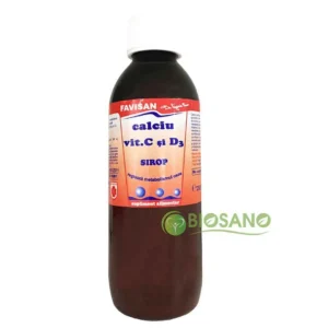 Sirop Calciu + Vit. C + D3 250 ml Favisan
