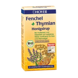 Sirop de miere cu fenicul si cimbru ECO 250g Hoyer