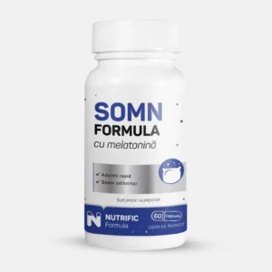 Somn formula cu melatonina 60 cp Nutrific