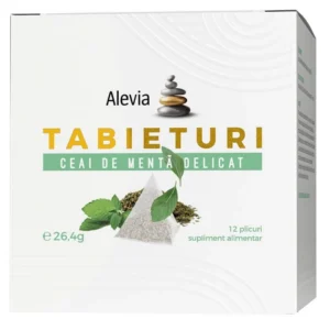 TABIETURI Ceai de menta delicat 12 pl Alevia