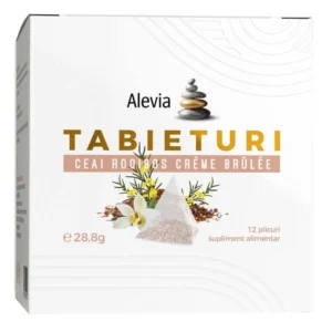 TABIETURI Ceai rooibos creme brulee 12 pl Alevia
