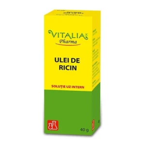 Ulei de ricin - uz intern 40g Vitalia Pharma