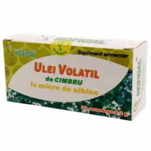 Ulei volatil de cimbru in miere de albine 30 monodoze Hofigal