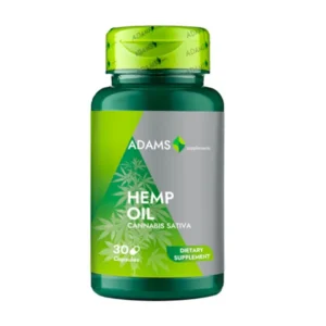 Hemp Oil Ulei de canepa 30 cp Adams Vision