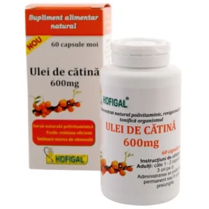 Ulei de catina 600 mg 60 cp Hofigal