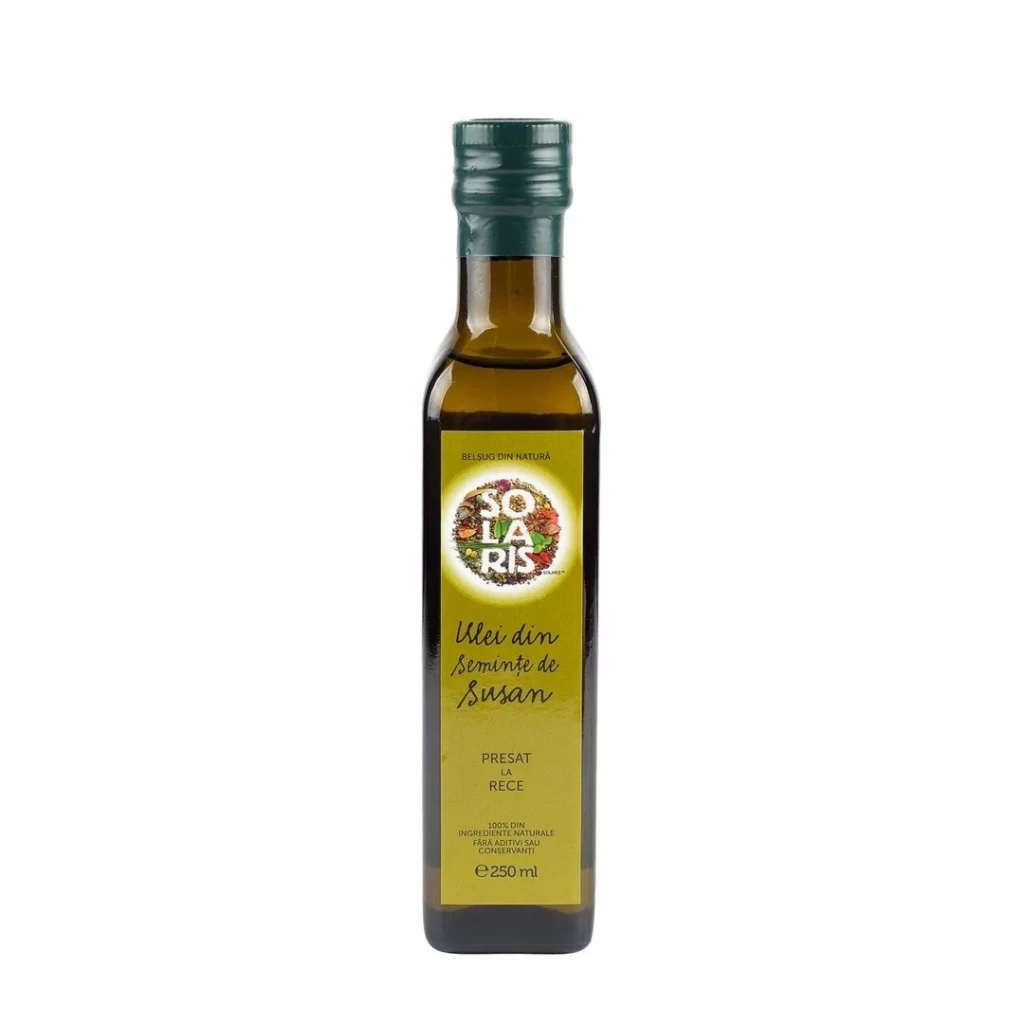 Ulei din seminte de susan presat la rece Marasca 250 ml Solaris