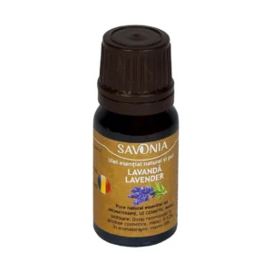 Ulei esential pur de lavanda romaneasca - uz extern 10 ml Savonia