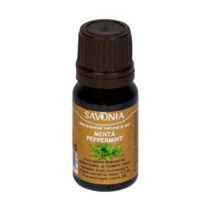 Ulei esential pur de menta - uz extern 10 ml Savonia