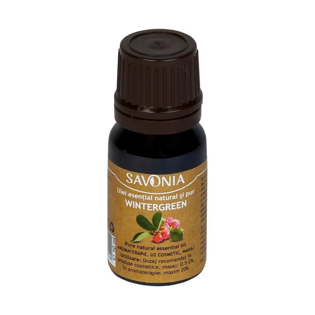 Ulei esential Wintergreen/Salcie Himalayana – uz extern 10 ml Savonia