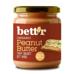 Crema de arahide super smooth BIO 250g Bettr