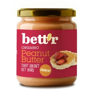 Crema de arahide Crunchy BIO 250g Bettr