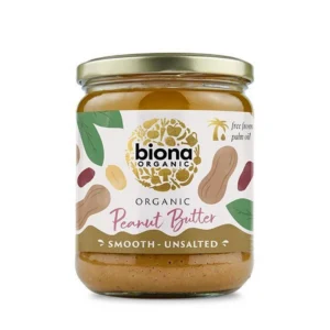 Crema de arahide smooth fara sare BIO 250g Biona