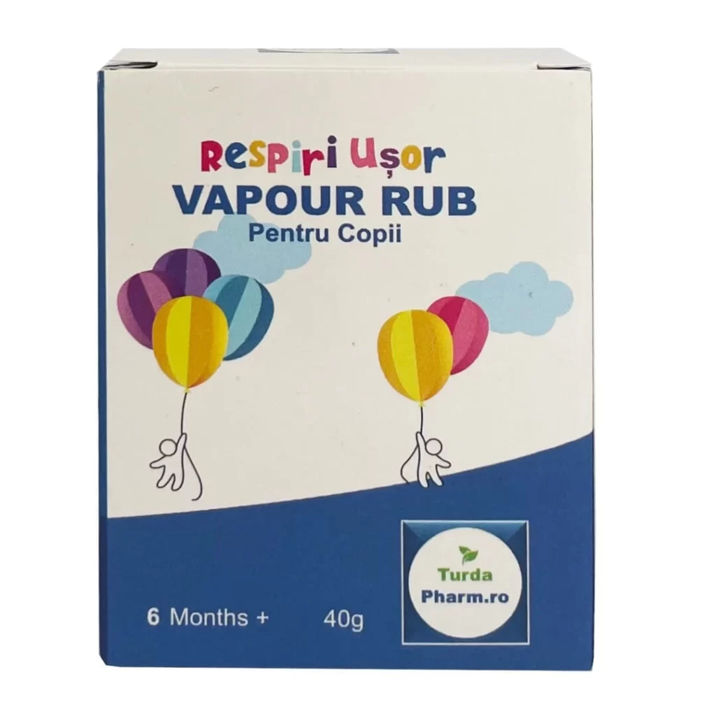 Vapour Rub respiri usor 40 gr Turda Pharm