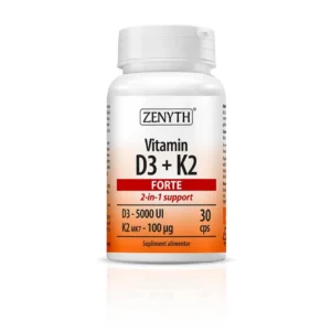 Vitamina D3 + K2 Forte 30cp Zenyth
