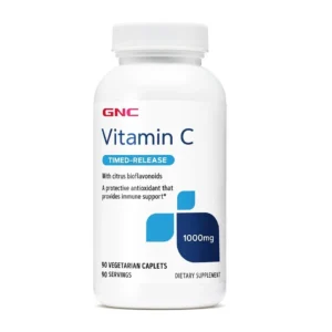 Vitamina C 1000 Mg cu Bioflavonoide si Pulbere de Macese  90 tb GNC