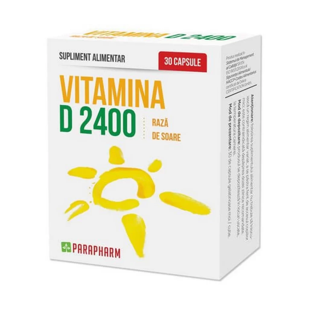 Vitamina D 2400 30 cp Parapharm