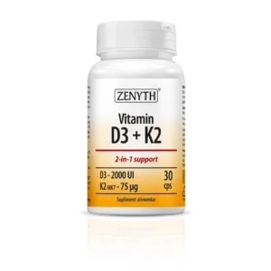 Vitamina D3 + k2 30cp Zenyth
