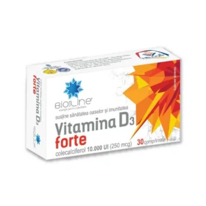 Vitamina D3 Forte 30 cp BioSunLine