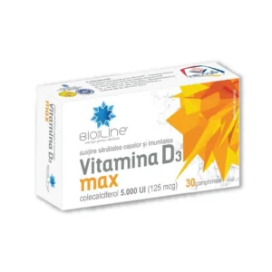 Vitamina D3 max 30 cp BioSunLine