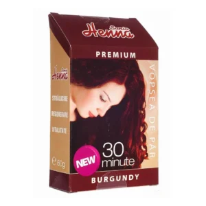 Vopsea de par Henna Premium Burgundy 60g Kian Cosmetics