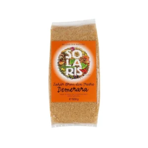 Zahar brun din trestie Demerara 500 g Solaris