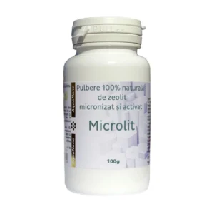 Zeolit micronizat si activat Microlit 100 g Aghoras